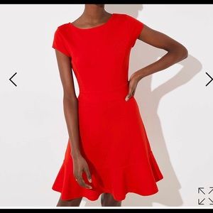 Red LOFT Dress